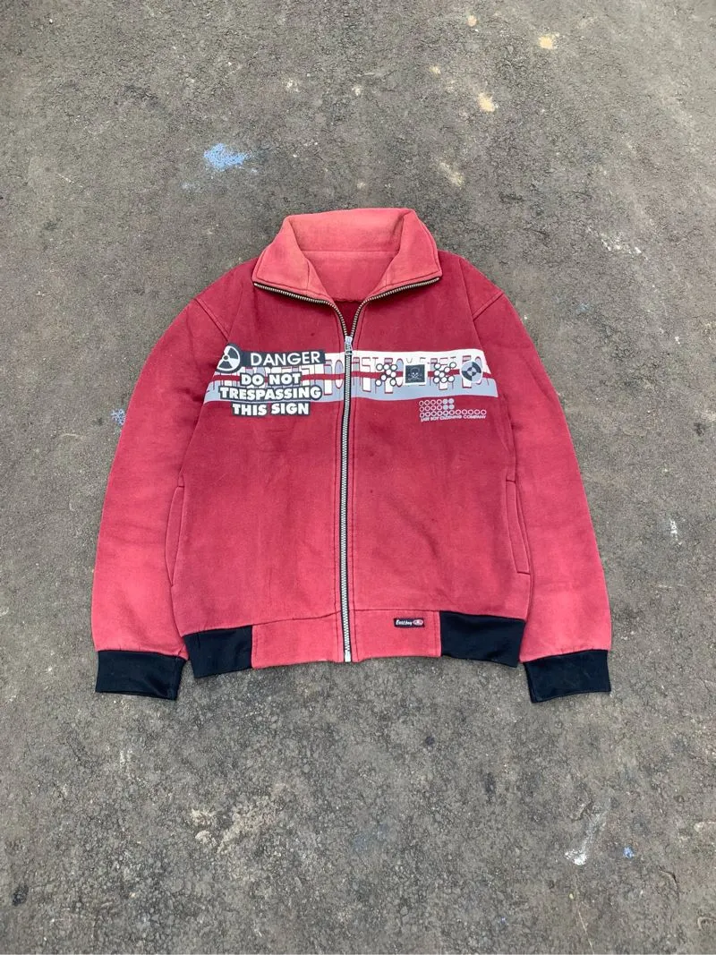 Vintage Track jacket Pria red photo 1