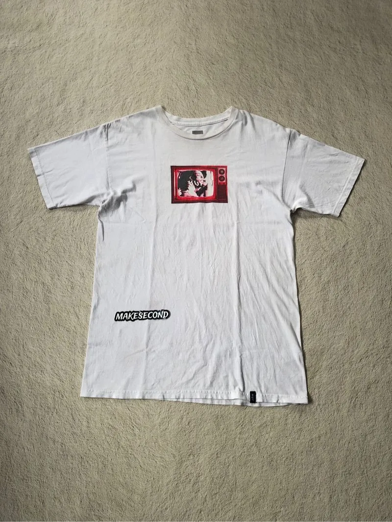 HUF Streetwear Skater T-shirt Pria white photo 1