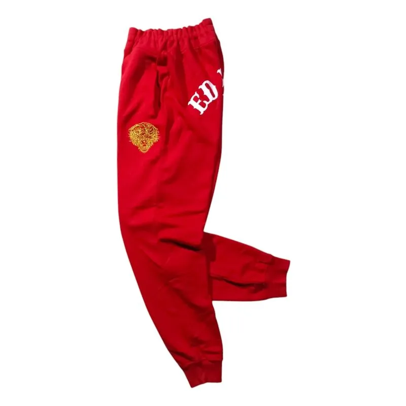 Ed Hardy Y2K Sweatpants & Joggers Pria red photo 1
