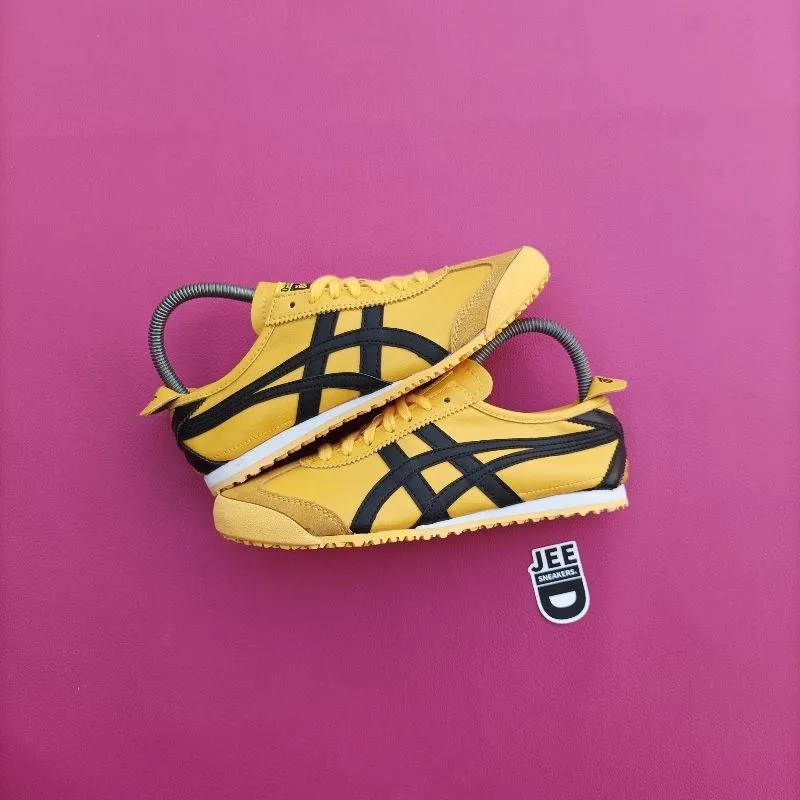 Onitsuka Tiger Streetwear Casual Sneakers Wanita yellow black photo 1