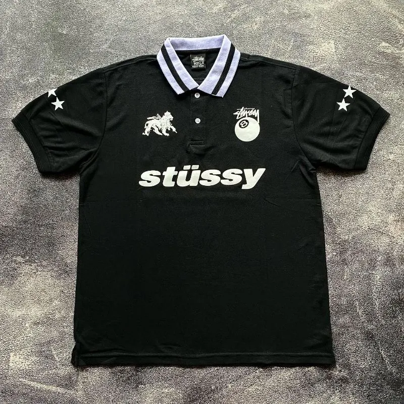 Stussy Casual Jersey Pria black photo 1