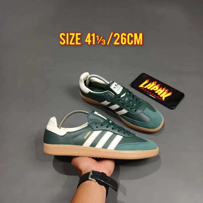 Adidas Casual Casual shoe Pria green white photo 1
