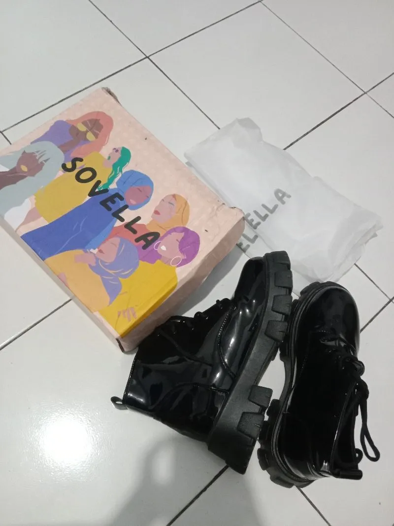 Sovella Casual Boots Wanita black photo 1
