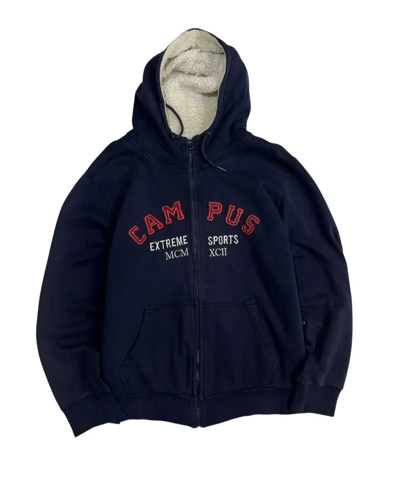 Streetwear Hoody Pria navy photo 1