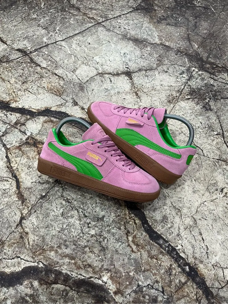 Puma Casual Sneakers Wanita green pink photo 1
