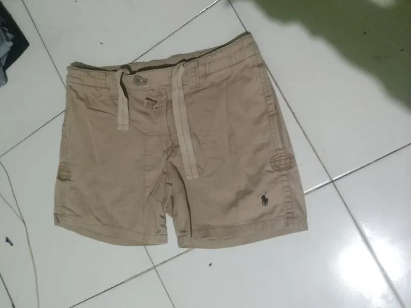 Polo Ralph Lauren Casual Short Pria tan photo 1