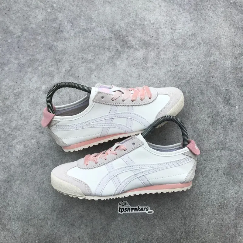 Onitsuka Tiger Casual Sneakers Wanita white pink photo 1