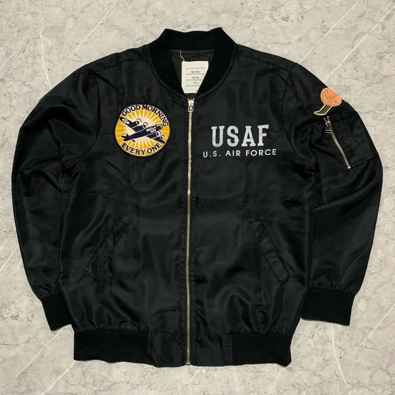 Sportswear Casual Windbreaker Pria black photo 1