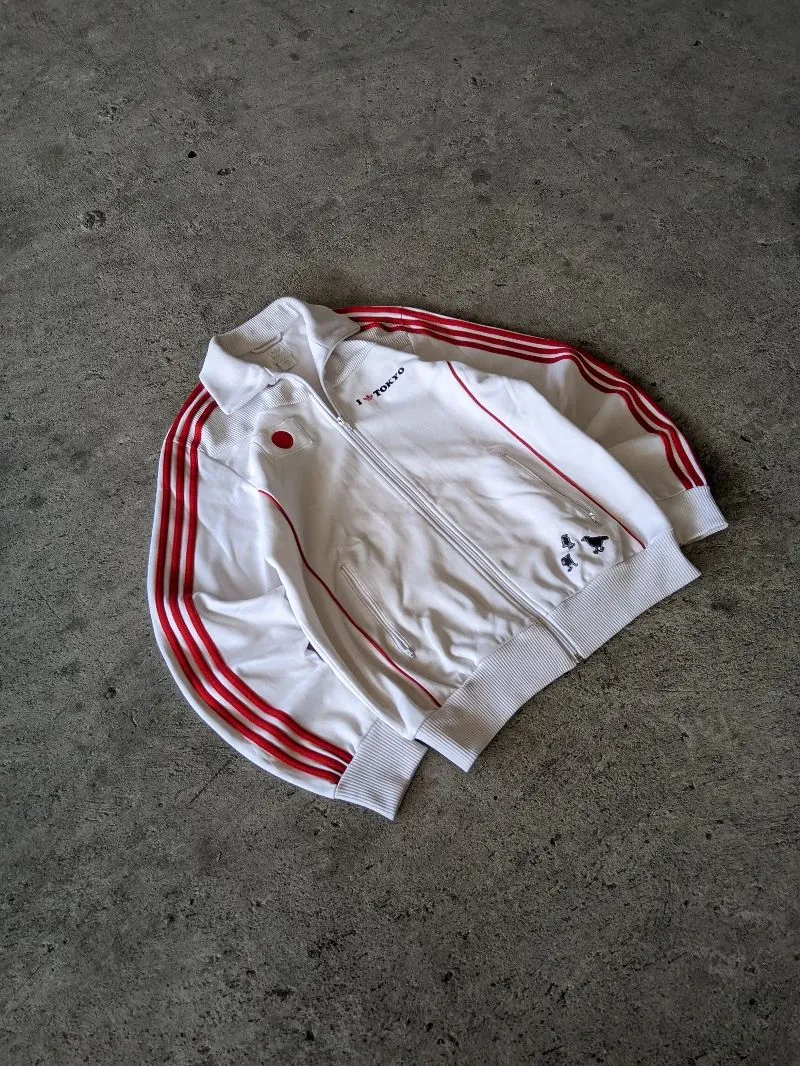 Adidas Vintage Casual Track jacket Pria white photo 1