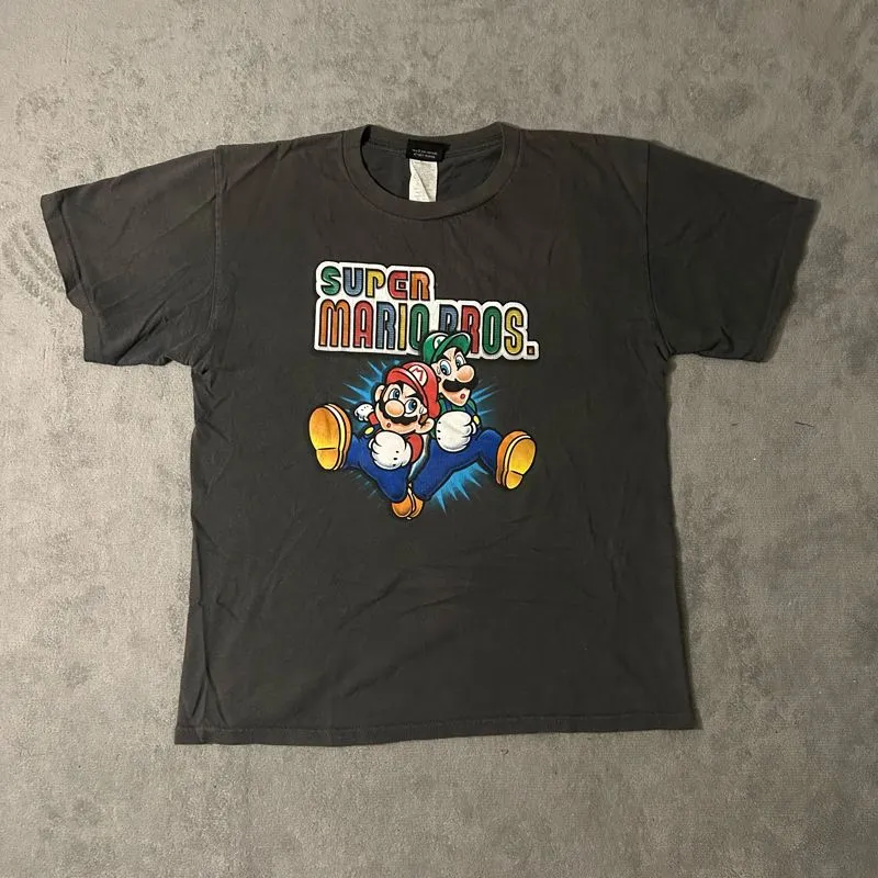 Vintage T-shirt Pria gray photo 1