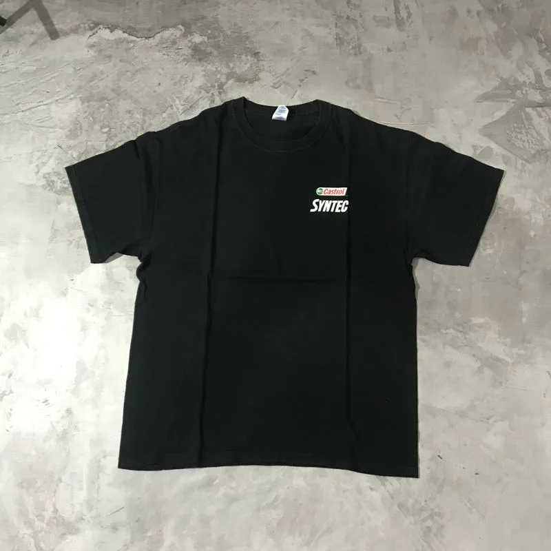 Gildan Vintage Streetwear T-shirt Pria black photo 1