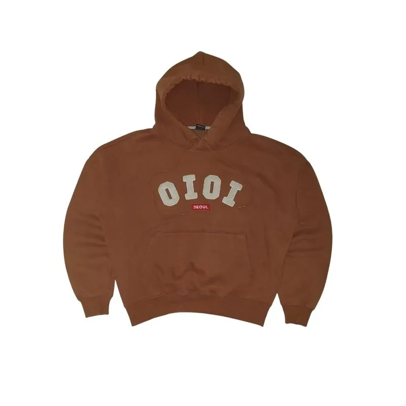 OiOi Streetwear Y2K Hoody Pria brown photo 1