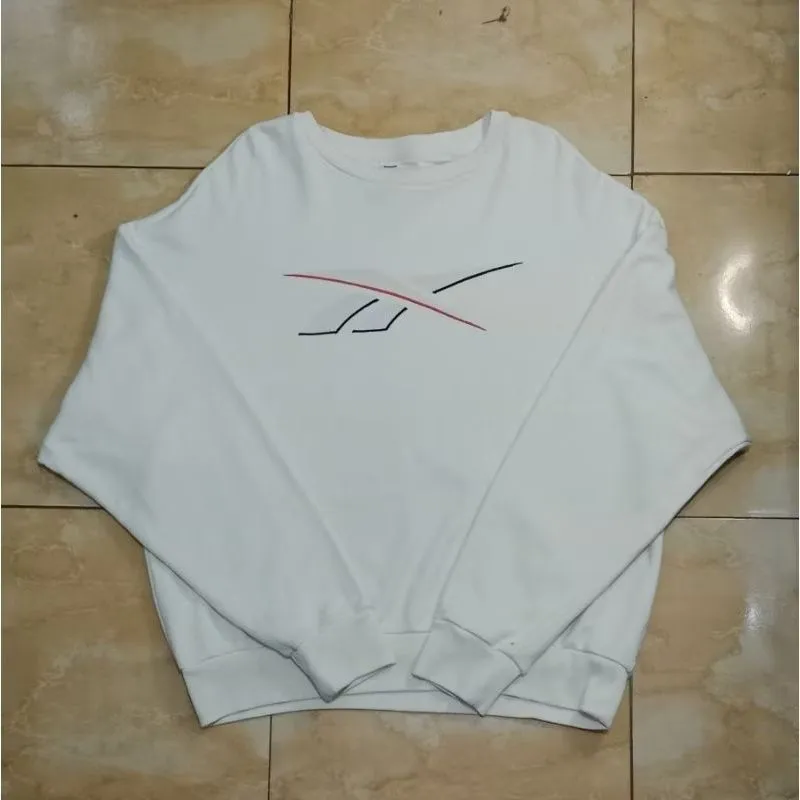 Reebok Skater Sportswear Sweater Pria white photo 1