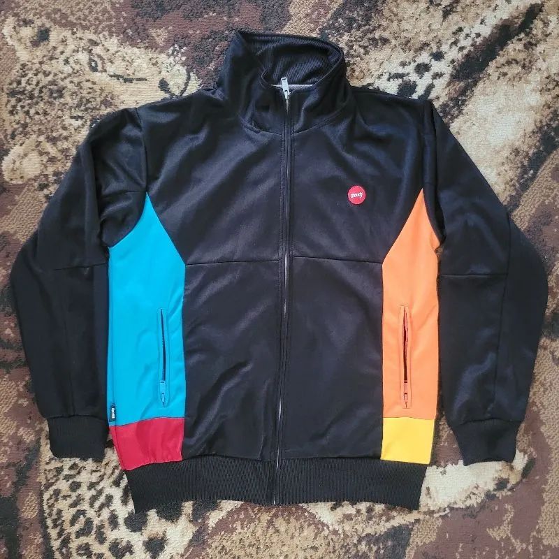 Streetwear Sportswear Track jacket Pria black photo 1
