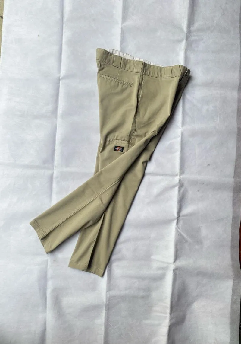 Dickies Streetwear Y2K Casual pants Pria khaki tan photo 1