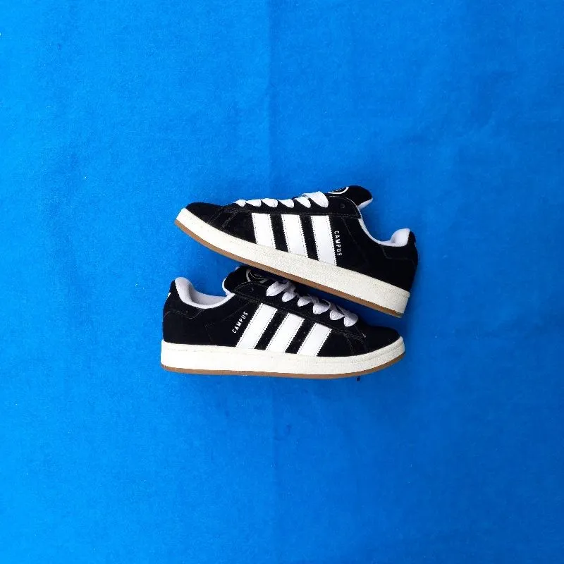 Adidas Skater Casual Sneakers Pria white black photo 1