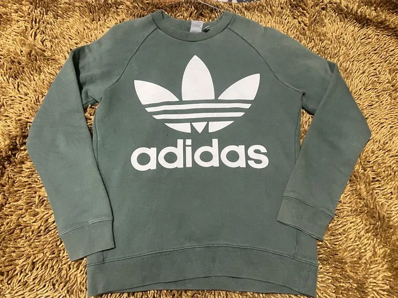 Adidas Streetwear Sportswear Sweater Pria green photo 1