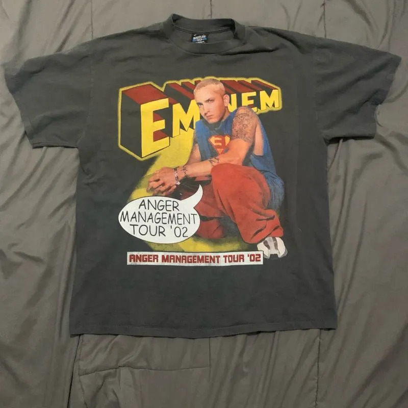 Vintage Y2K T-shirt Pria gray photo 1