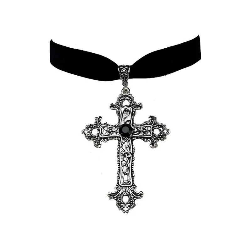 Japanese brand Grunge Goth Jewellery Wanita silver black photo 1