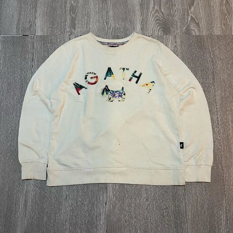 Agatha Paris Streetwear Sweater Pria white photo 1