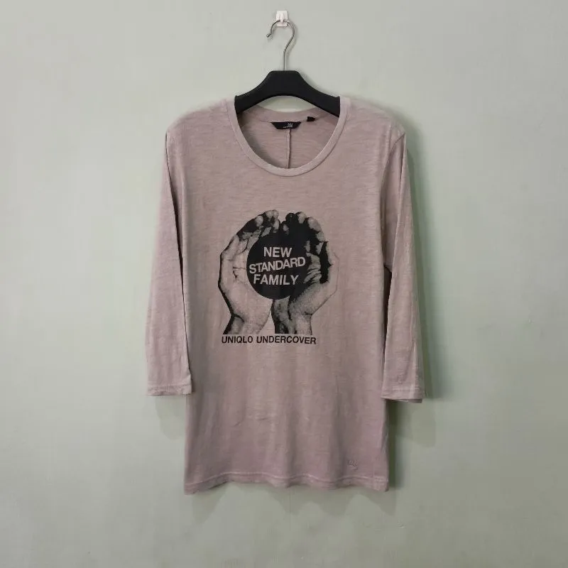 Undercover Streetwear T-shirt Pria tan photo 1