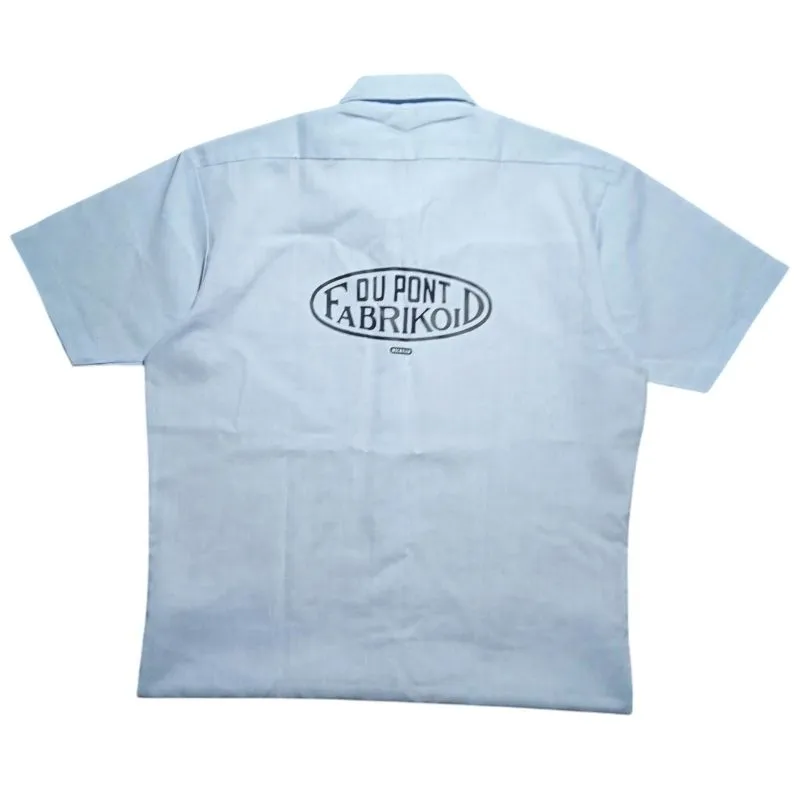 Japanese brand Casual Reworked Casual shirt Pria blue photo 1