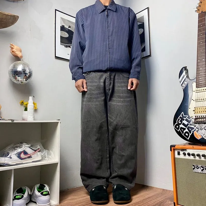 Vintage Y2K Jeans Pria black gray photo 1