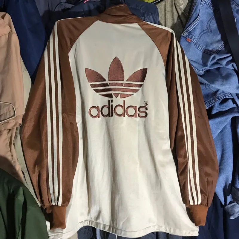 Adidas Vintage Track jacket Pria brown photo 1