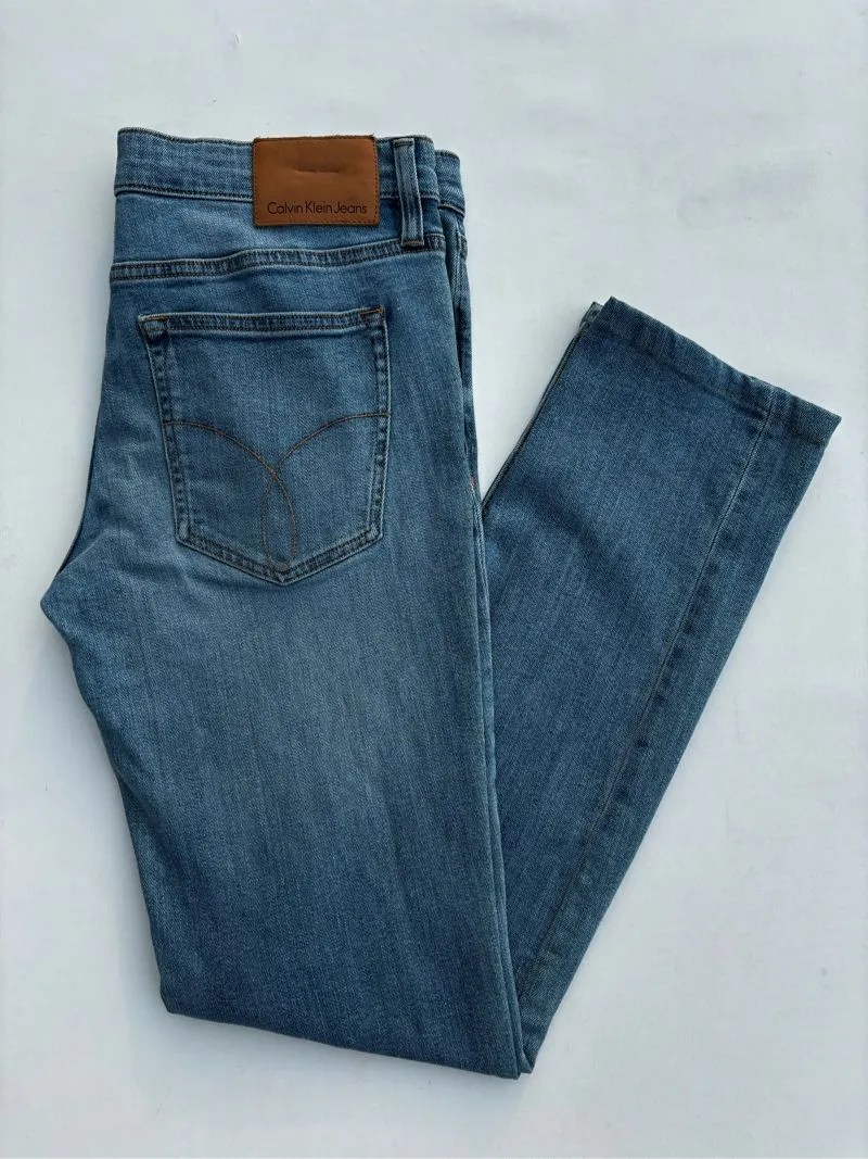 Calvin Klein Casual Jeans Pria blue photo 1