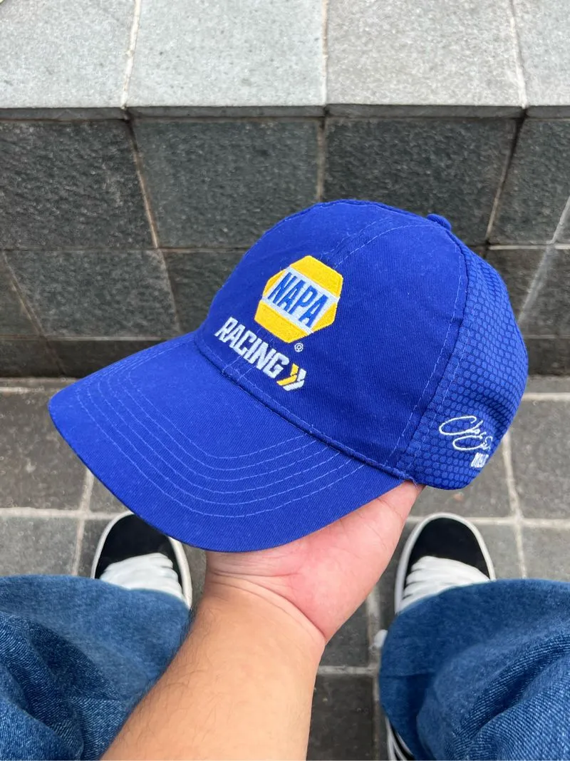 Vintage Streetwear Hat Pria blue photo 1