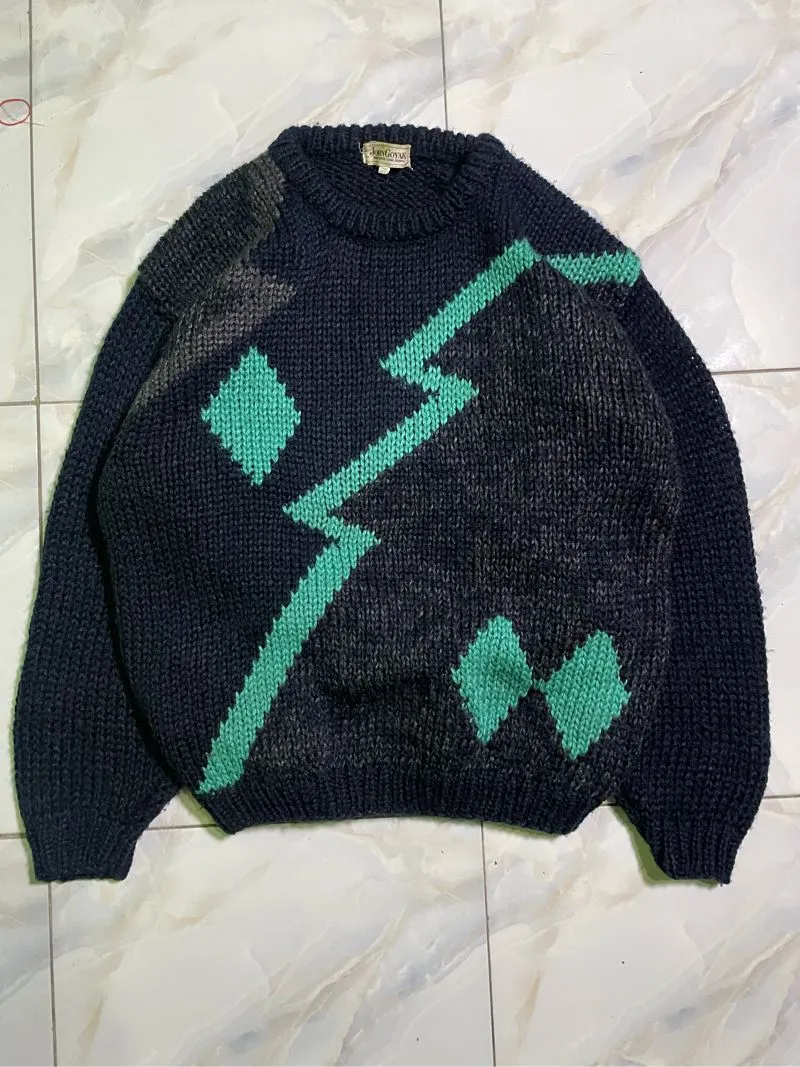 Japanese brand Vintage Indie Suit Pria green black photo 1