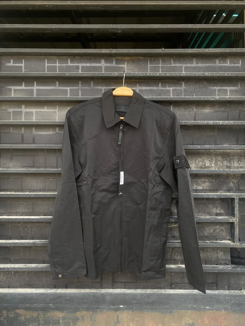 Stone Island Gorpcore Casual Casual shirt Pria black photo 1