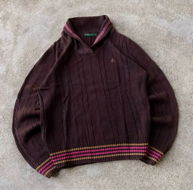 Beanpole Casual Sweatshirt Pria brown photo 1