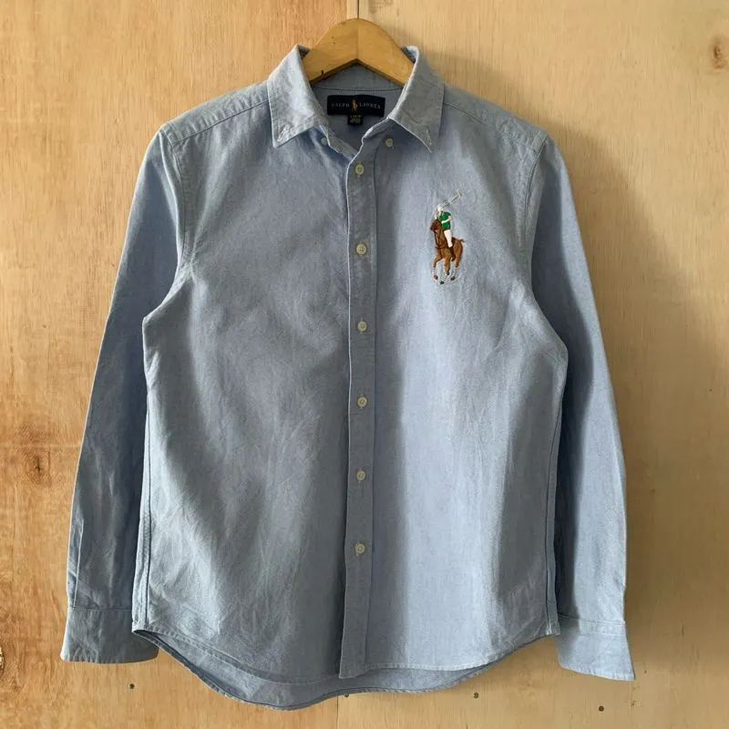 Polo Ralph Lauren Vintage Casual Shirt Wanita blue photo 1