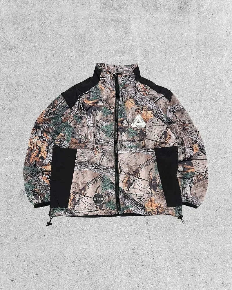 PALACE Streetwear Sportswear Windbreaker Pria tan black photo 1