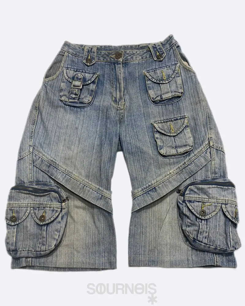 Vintage Y2K Jeans Pria white blue photo 1