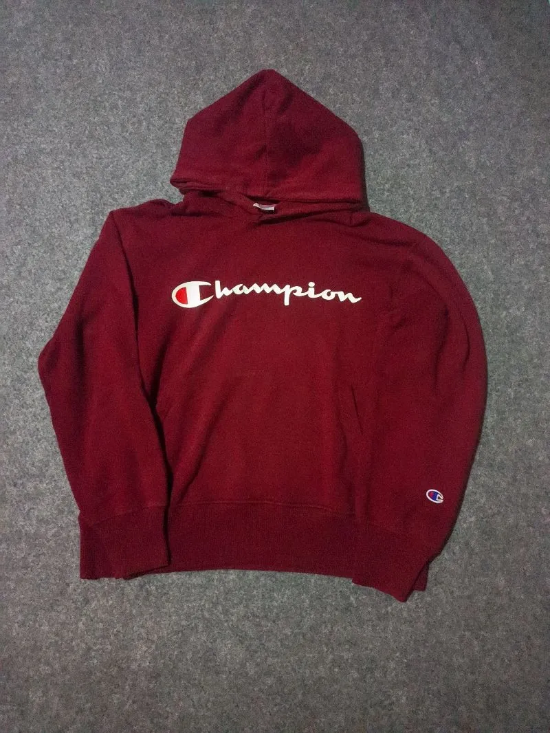 Champion Casual Hoody Pria red photo 1