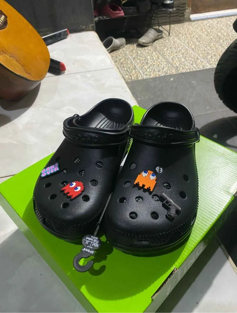 Crocs Vintage Y2K Pria white black photo 1