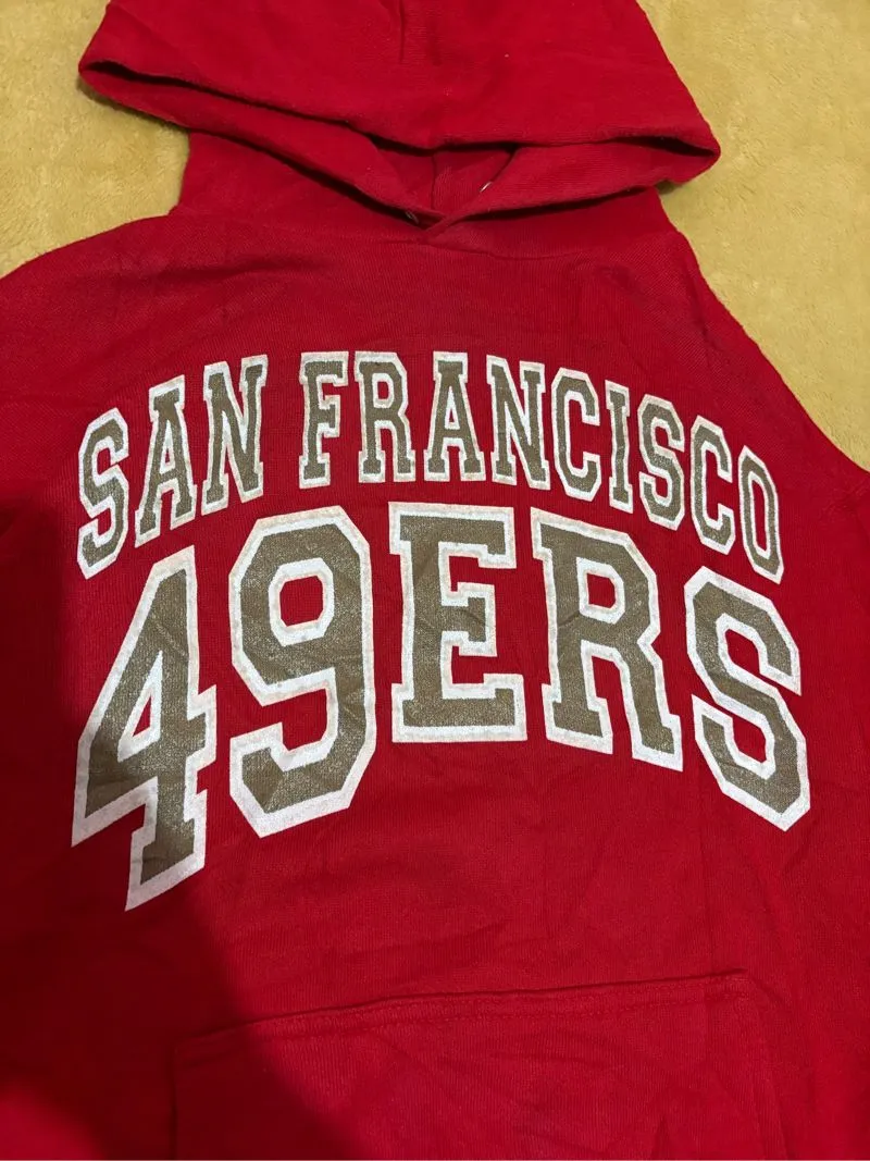 Discus Athletic Vintage Y2K Hoody Pria red photo 1