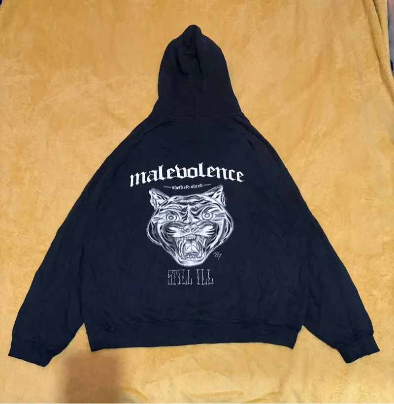 Gildan Vintage Y2K Hoody Pria black photo 1