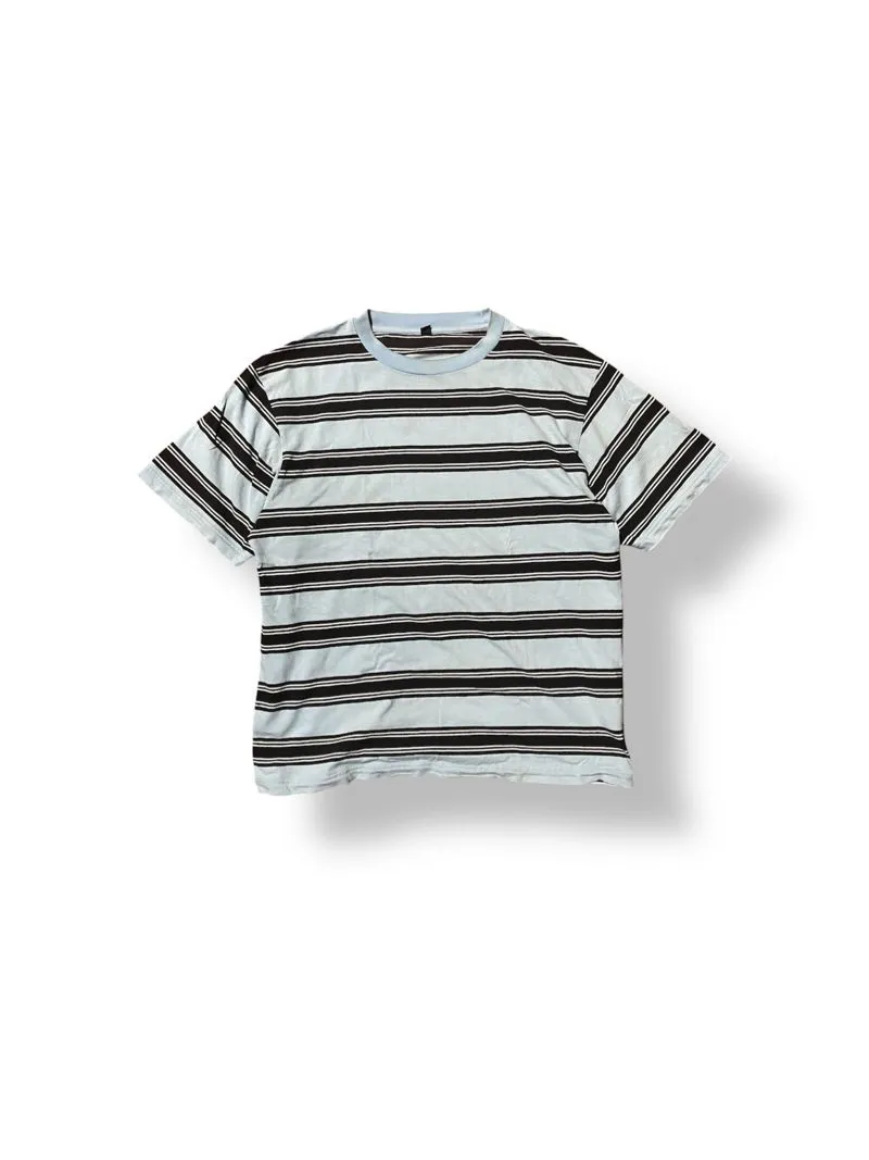 Uniqlo Streetwear T-shirt Pria blue black photo 1