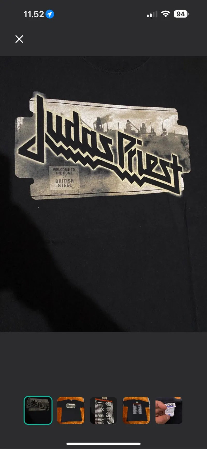 Vintage Y2K T-shirt Pria black photo 1
