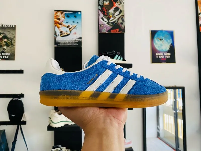 Adidas Streetwear Casual Sneakers Wanita white blue photo 1