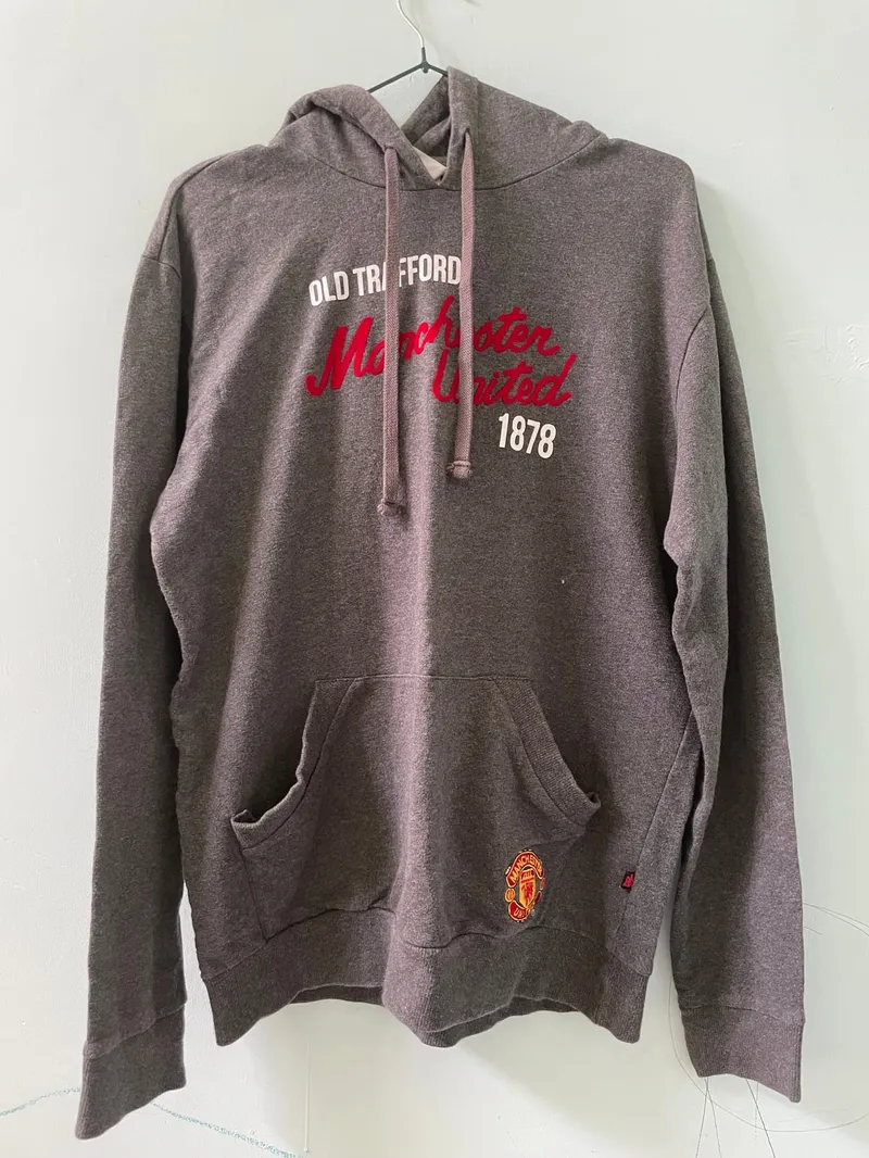 Sportswear Casual Hoody Pria gray photo 1