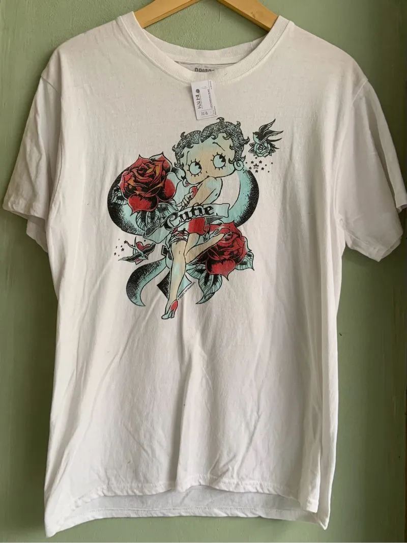 Vintage T-shirt Pria white photo 1