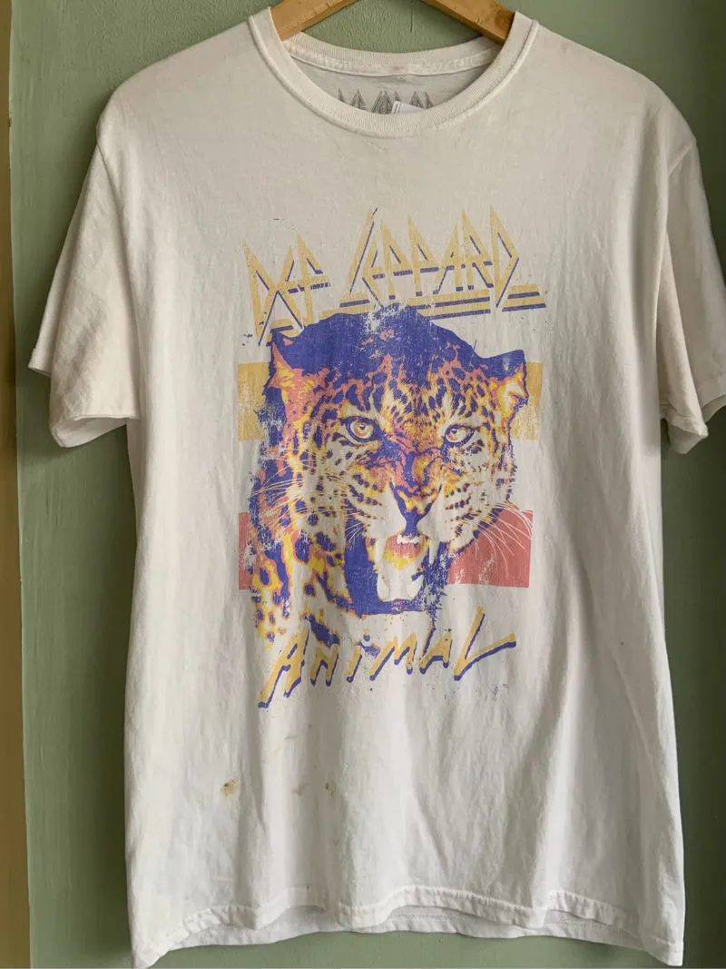 Vintage T-shirt Pria white photo 1