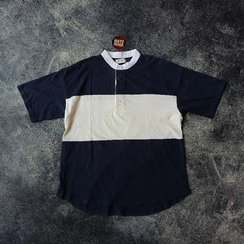 Back Number Casual T-shirt Pria white navy photo 1