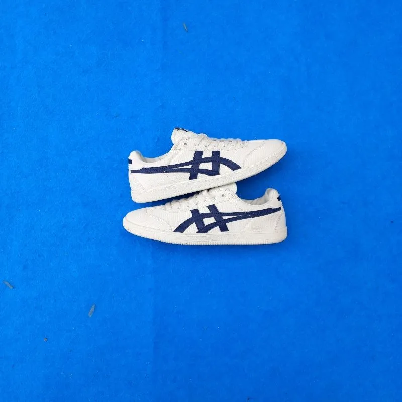 Onitsuka Tiger Streetwear Casual Sneakers Wanita white blue photo 1