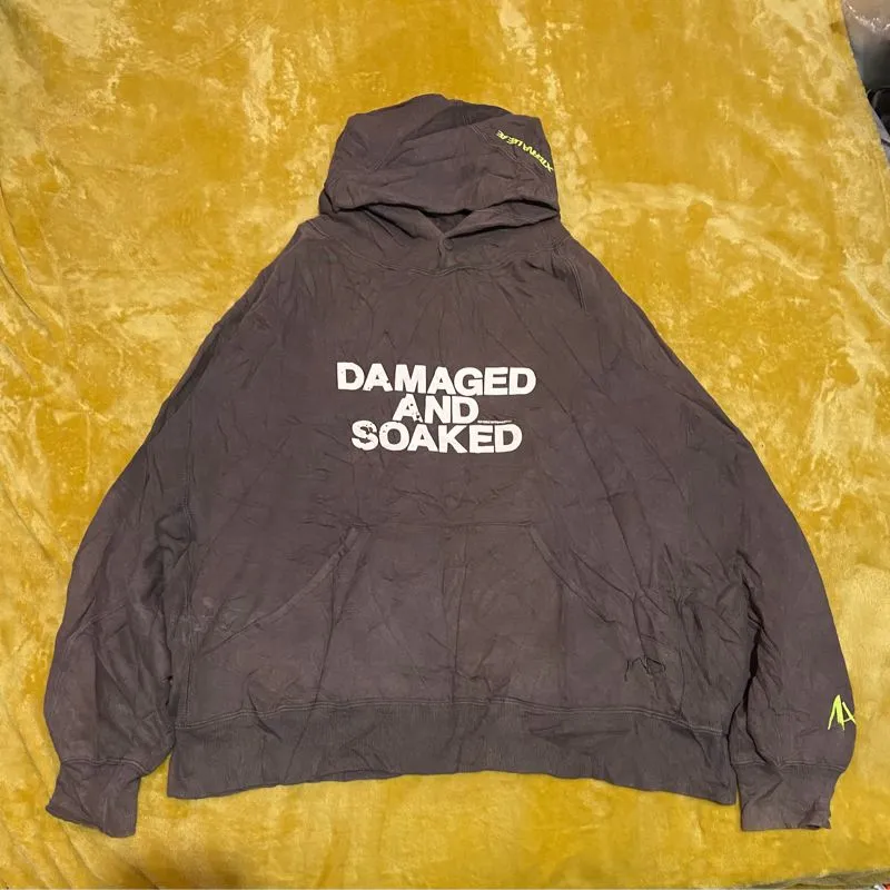 AMP by Manydope Streetwear Y2K Hoody Pria brown photo 1