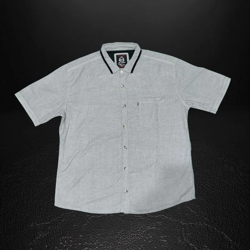 Vintage Streetwear Casual shirt Pria gray photo 1